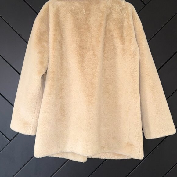 Express Faux Fur Coat Size Large - Picture 2 of 3